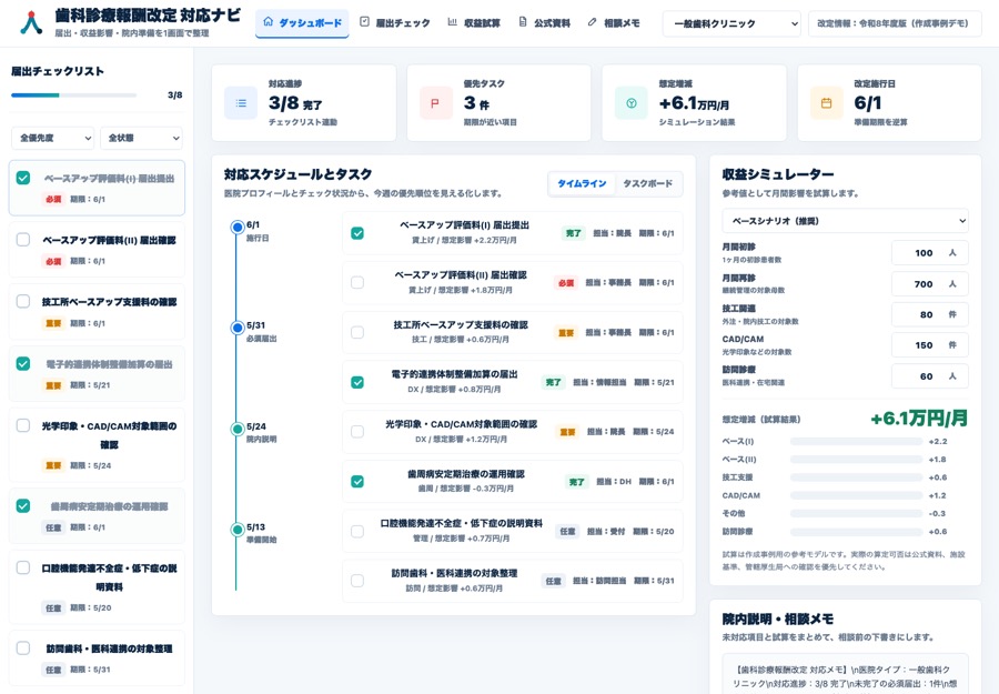 Webツール成果物の画面