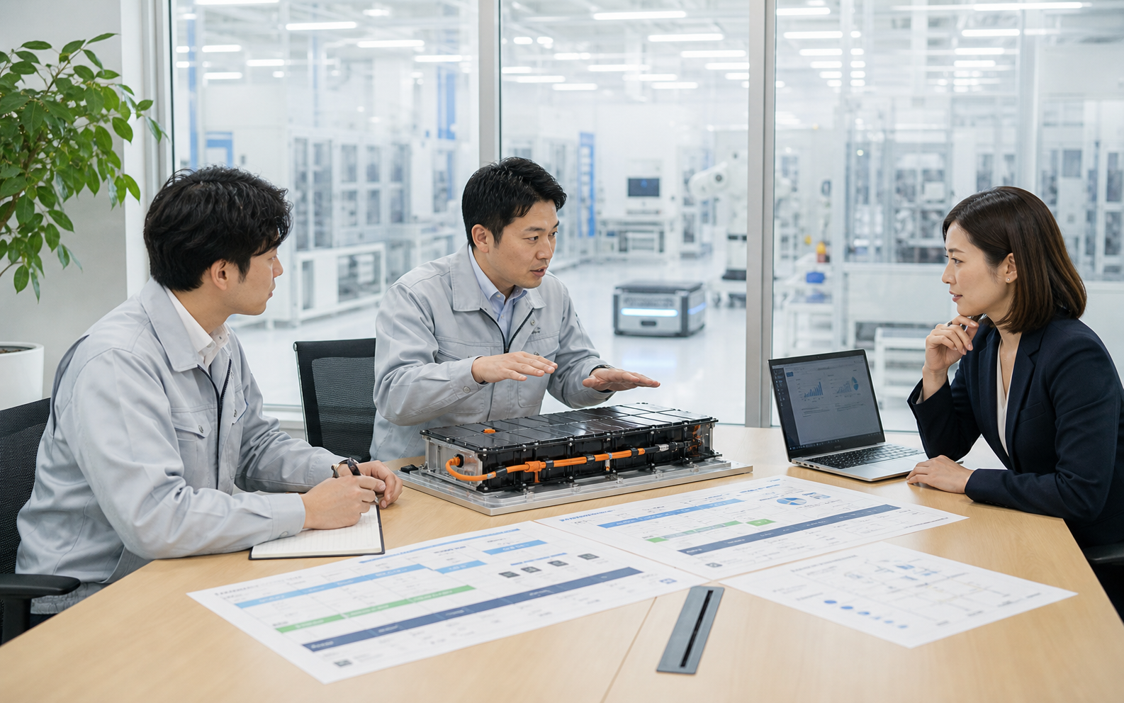 AGV電池の実証ロードマップ検討