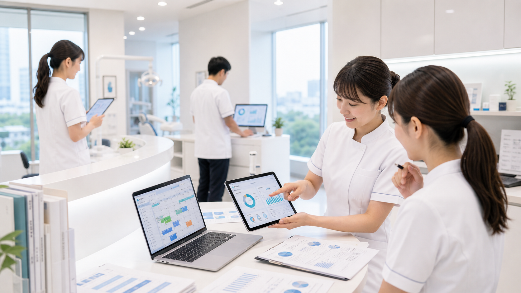 ECサイトと業務ダッシュボード