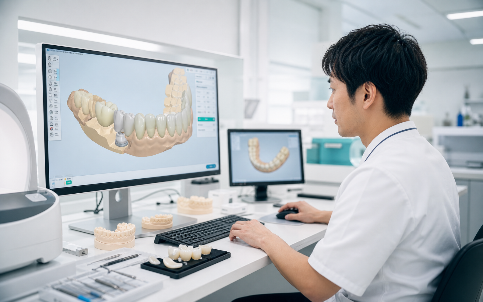 歯科技工士のCAD CAM活用